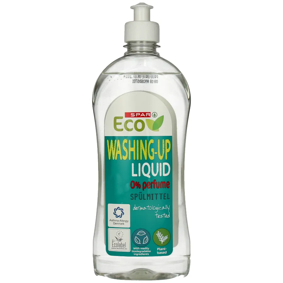 SPAR ECO AFWASMIDDEL ZONDER PARFUM