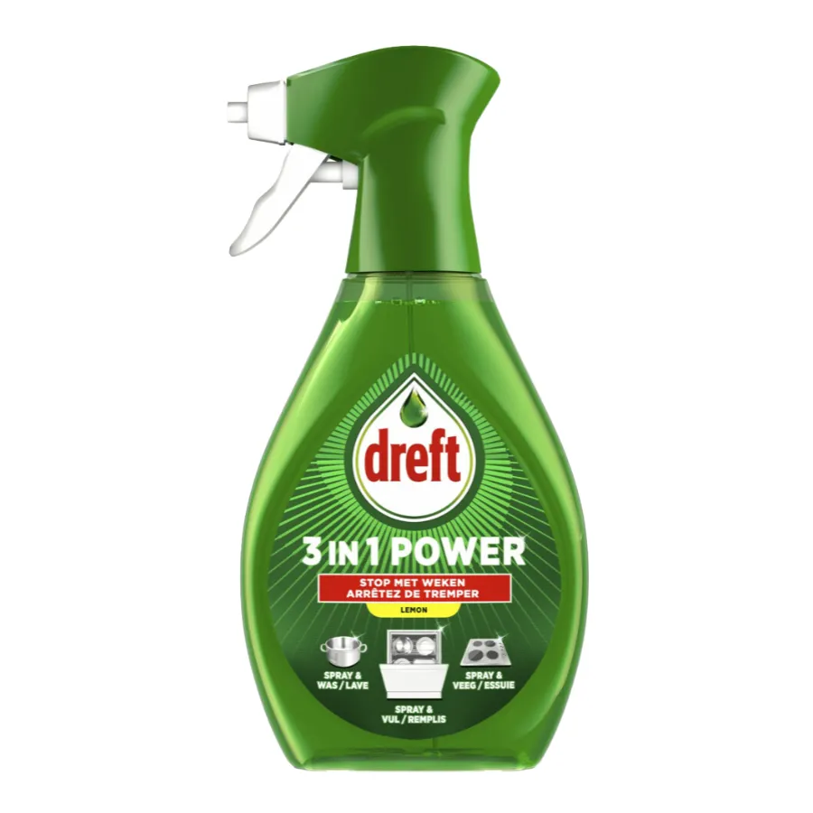 DREFT AFWASMIDDEL 3 IN 1 POWER CITROEN SPRAY