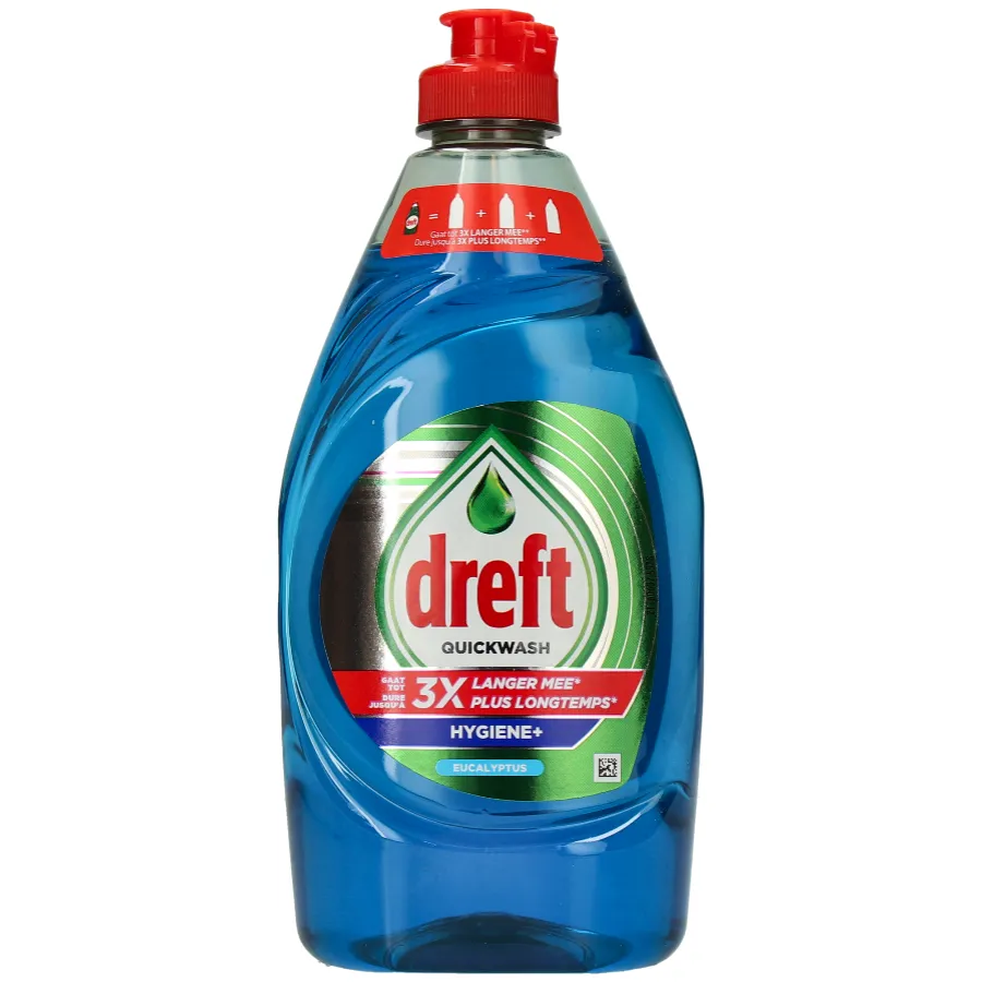 DREFT QUICKWASH AFWASMIDDEL HYGIËNE + EUCALYPTUS