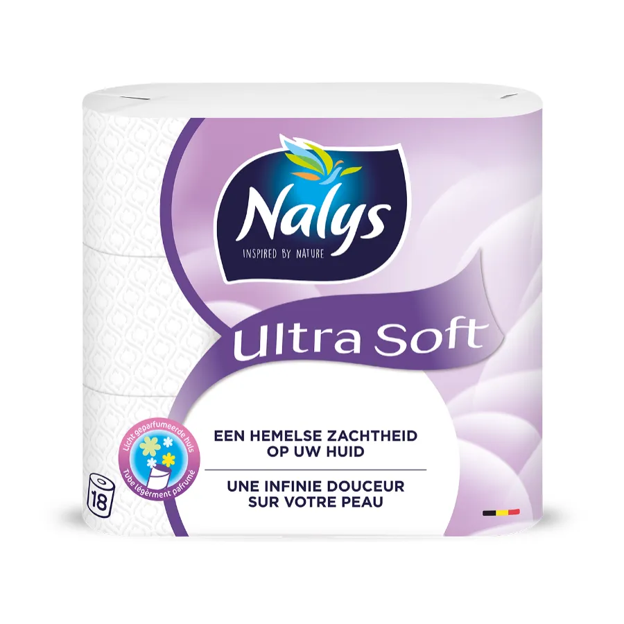 NALYS TOILETPAPIER ULTRA SOFT - 18 STUKS