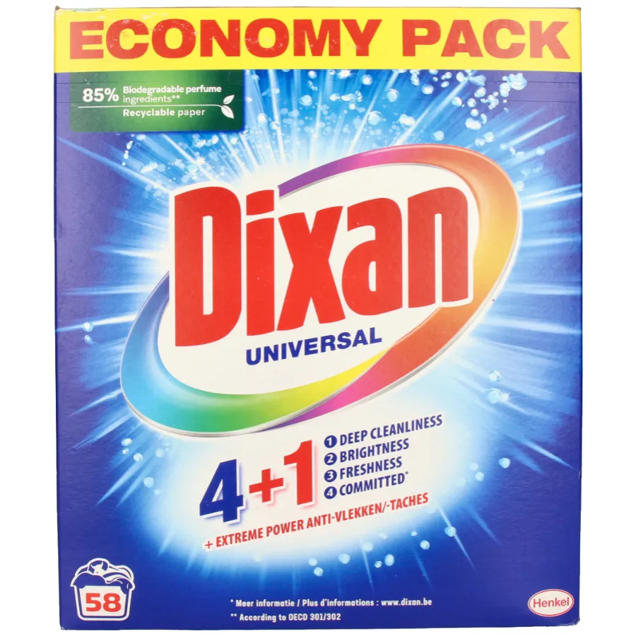 DIXAN WASPOEDER UNIVERSAL 4+1
