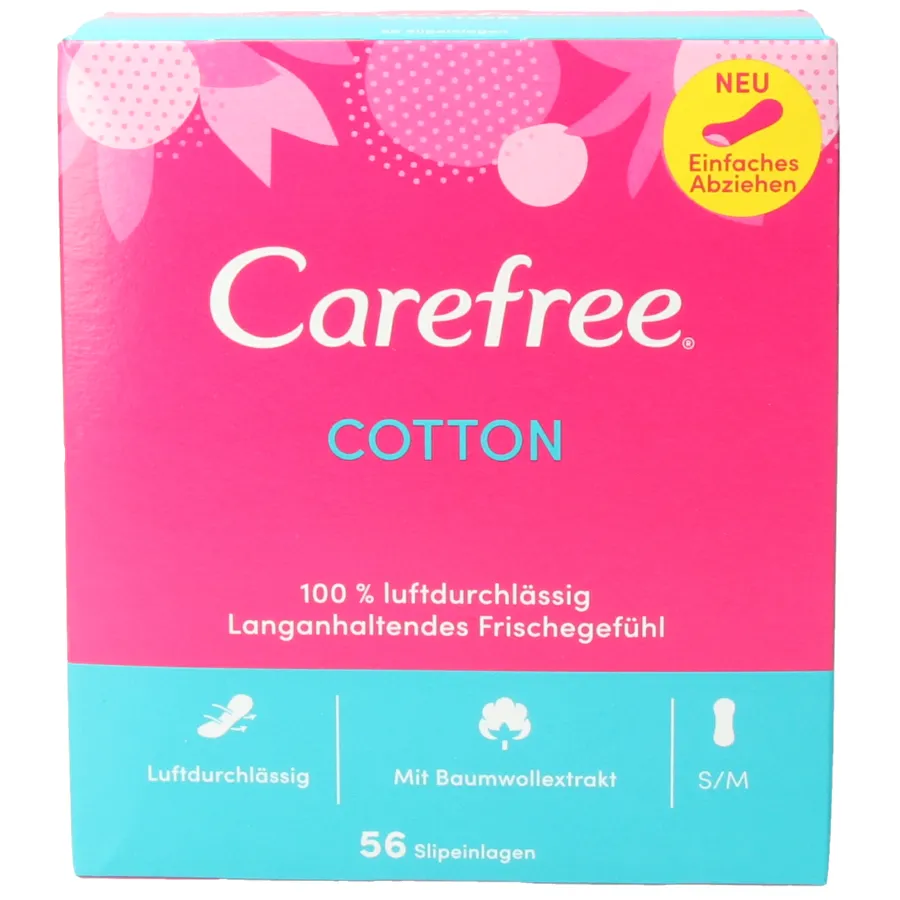 CAREFREE NORMAL COTTON - 56 STUKS