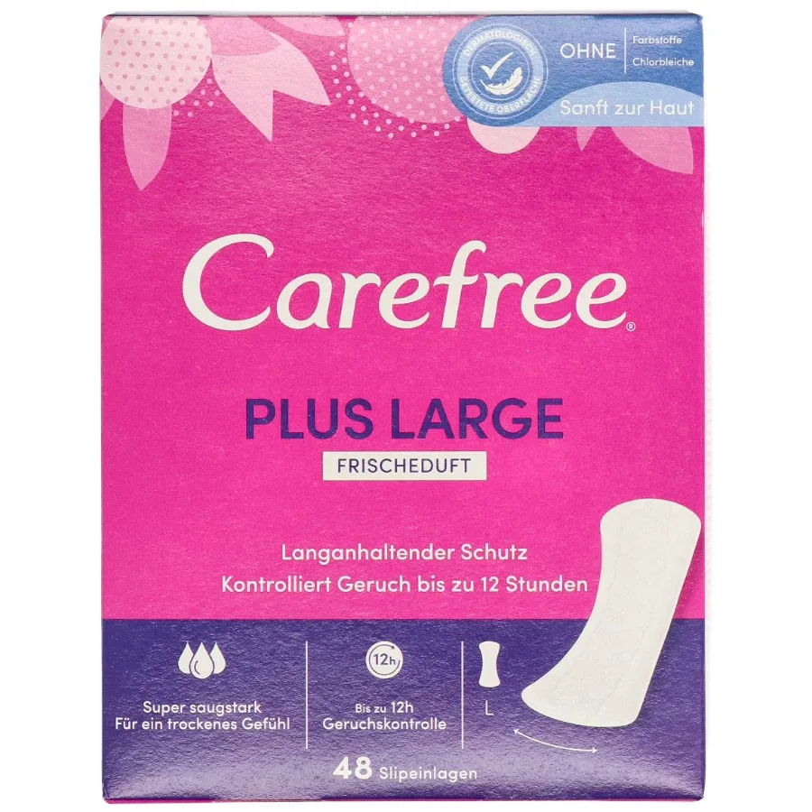 CAREFREE PLUS LARGE FRESH - 48 STUKS