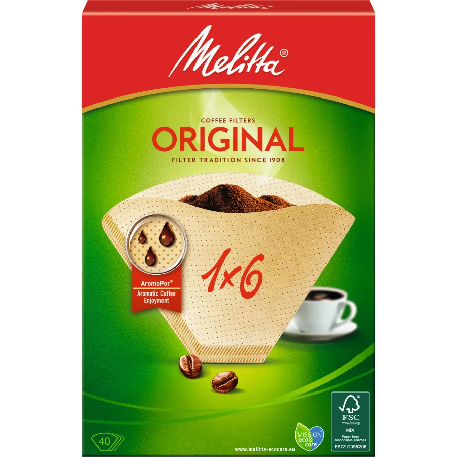 MELITTA FILTERS BRUIN 1X6
