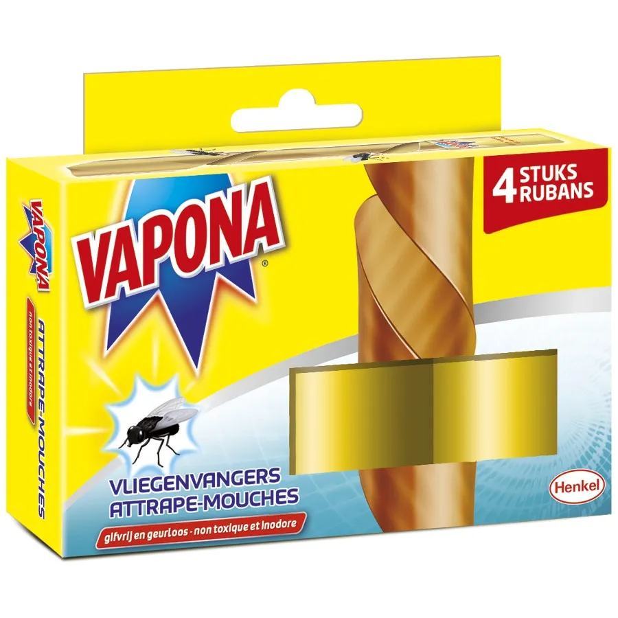 VAPONA VLIEGENVANGERS - 4 STUKS