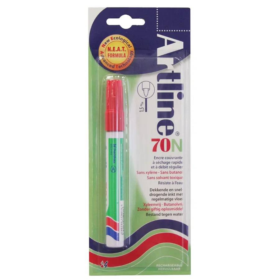 ARTLINE 70 ALCOHOLSTIFT ROOD BLISTER