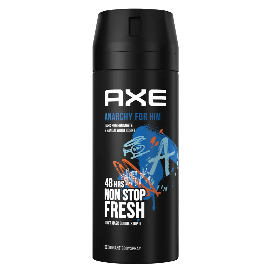 AXE DEO ANARCHY FOR HIM 48HRS NON STOP FRESH