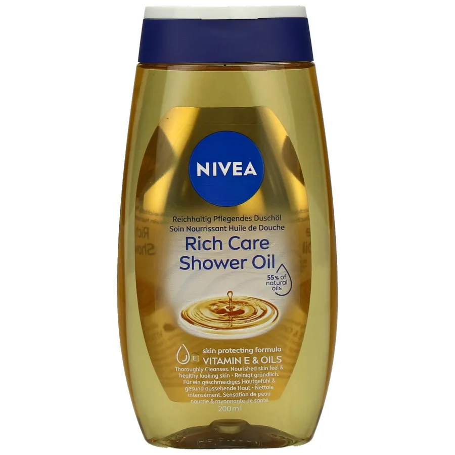 NIVEA DOUCHE OLIE DROGE HUID