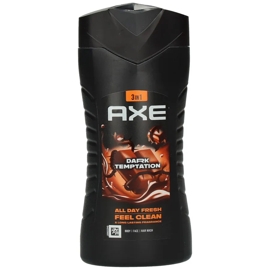 AXE 3IN1 DOUCHE DARK TEMPTATION