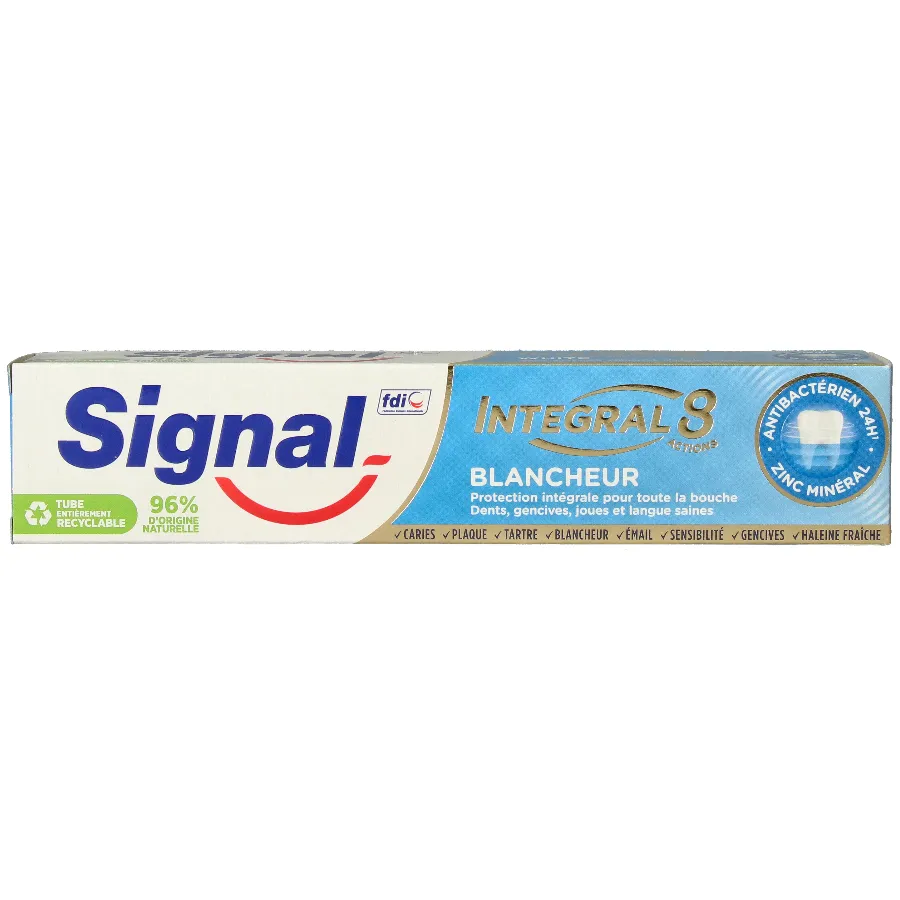SIGNAL TANDPASTA INTEGRAL 8 WHITE
