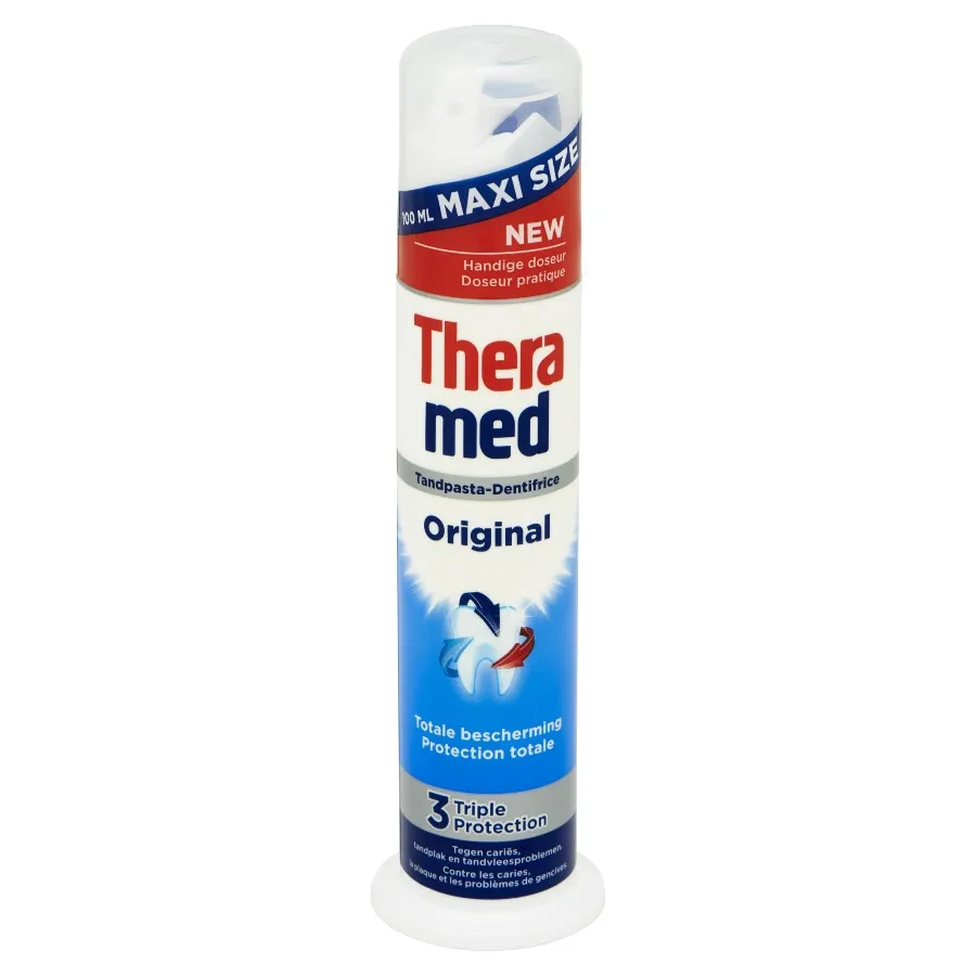THERAMED TANDPASTA ORIGINAL + DISPENCER