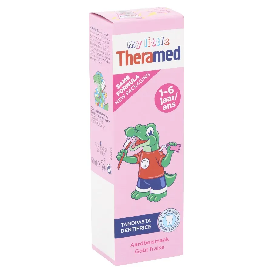 THERAMED TANDPASTA LITTLE AARDBEI (1-6 JAAR)