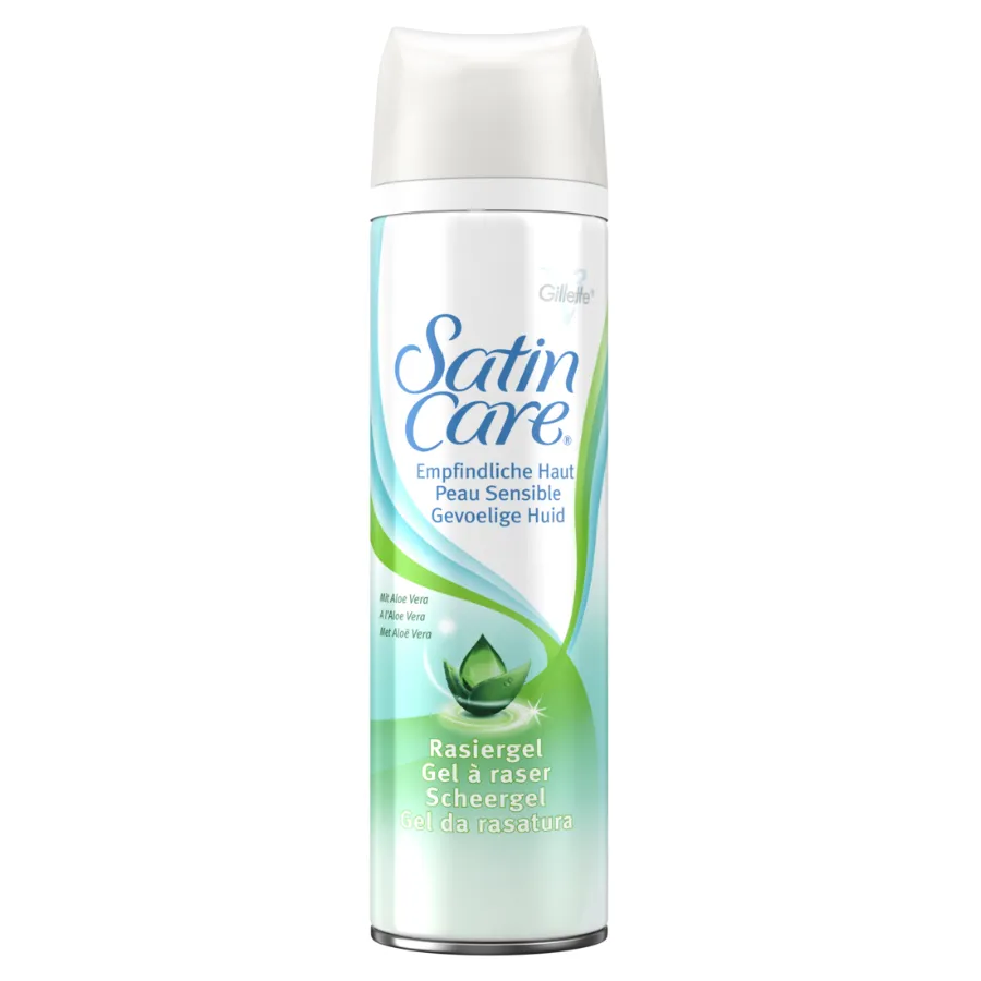 GILLETTE SCHEERGEL SATIN CARE SENSITIVE