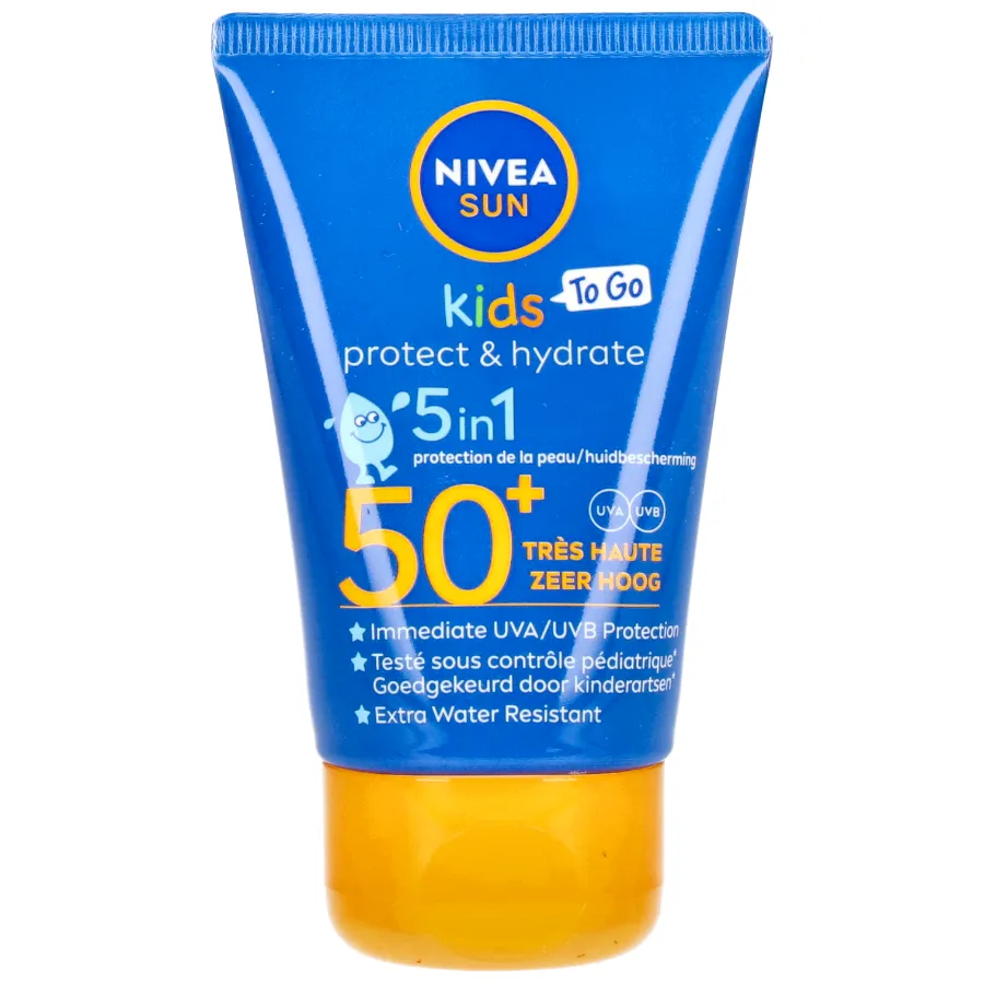 NIVEA SUN KIDS BESCHERMENDE EN HYDRATERENDE ZONNEMELK FACTOR 50+