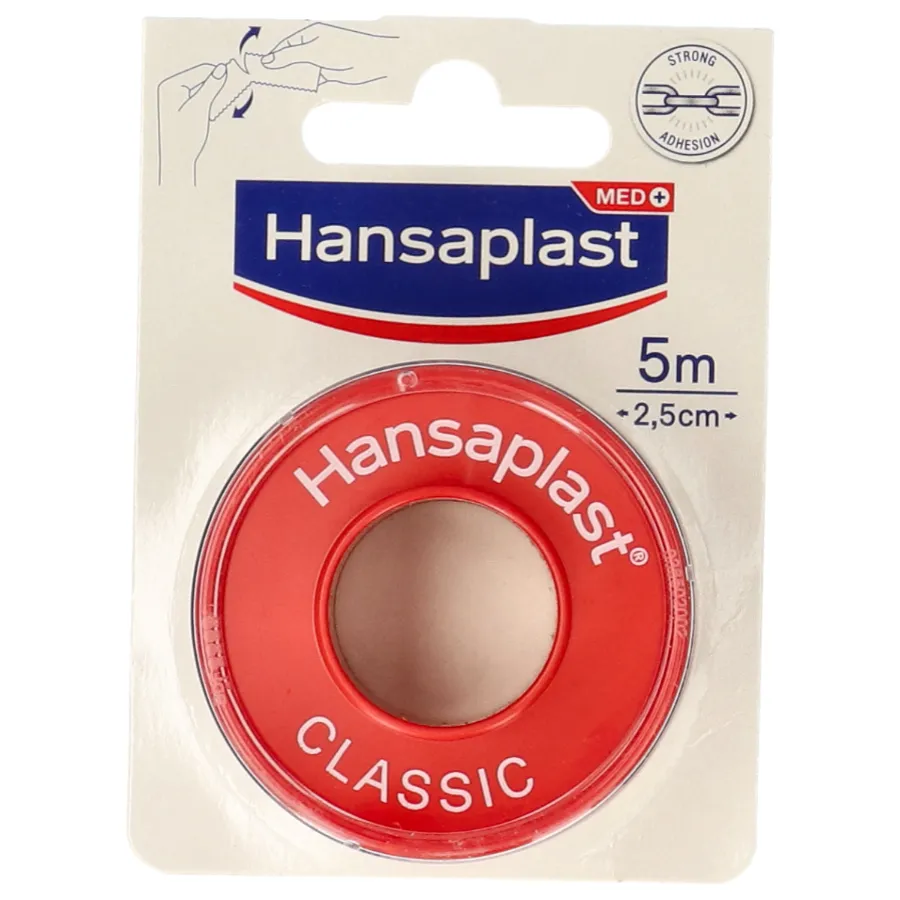 HANSAPLAST SPARADRAP CLASSIC - 5M X 2,5CM