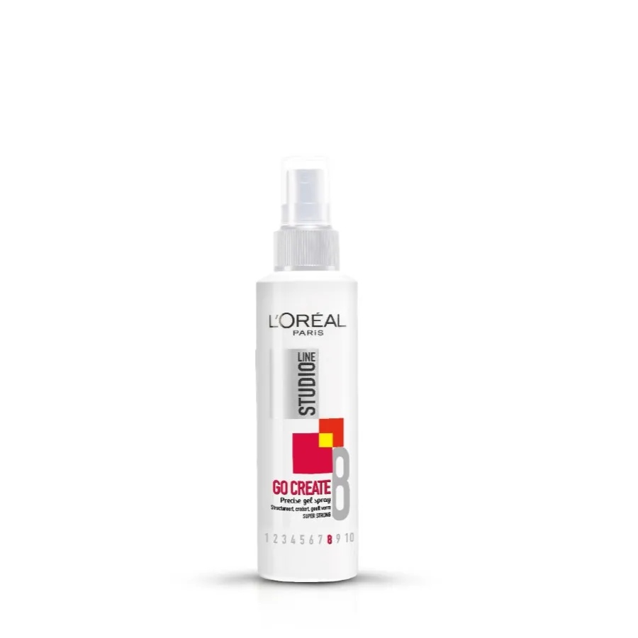 L'ORÉAL STUDIO LINE GEL SPRAY GO CREATE SUPER STRONG HOLD