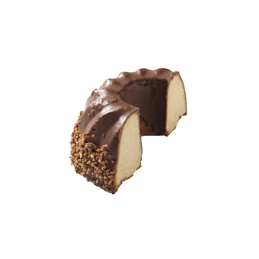 CRELEM BAKERIES HALVE TULBANDCAKE MET CHOCOLADE