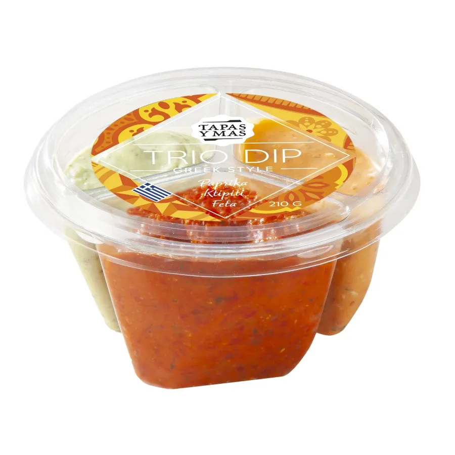 TAPAS Y MAS TRIO DIP GRIEKS