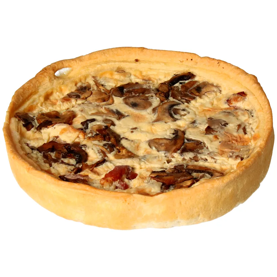 ARTISAN GOURMET QUICHE MET CHAMPIGNON EN SPEK