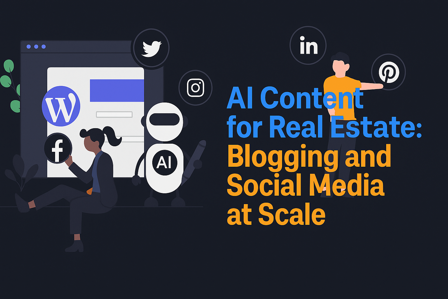 AI Content for Real Estate: Blogging and Social Media at Scale