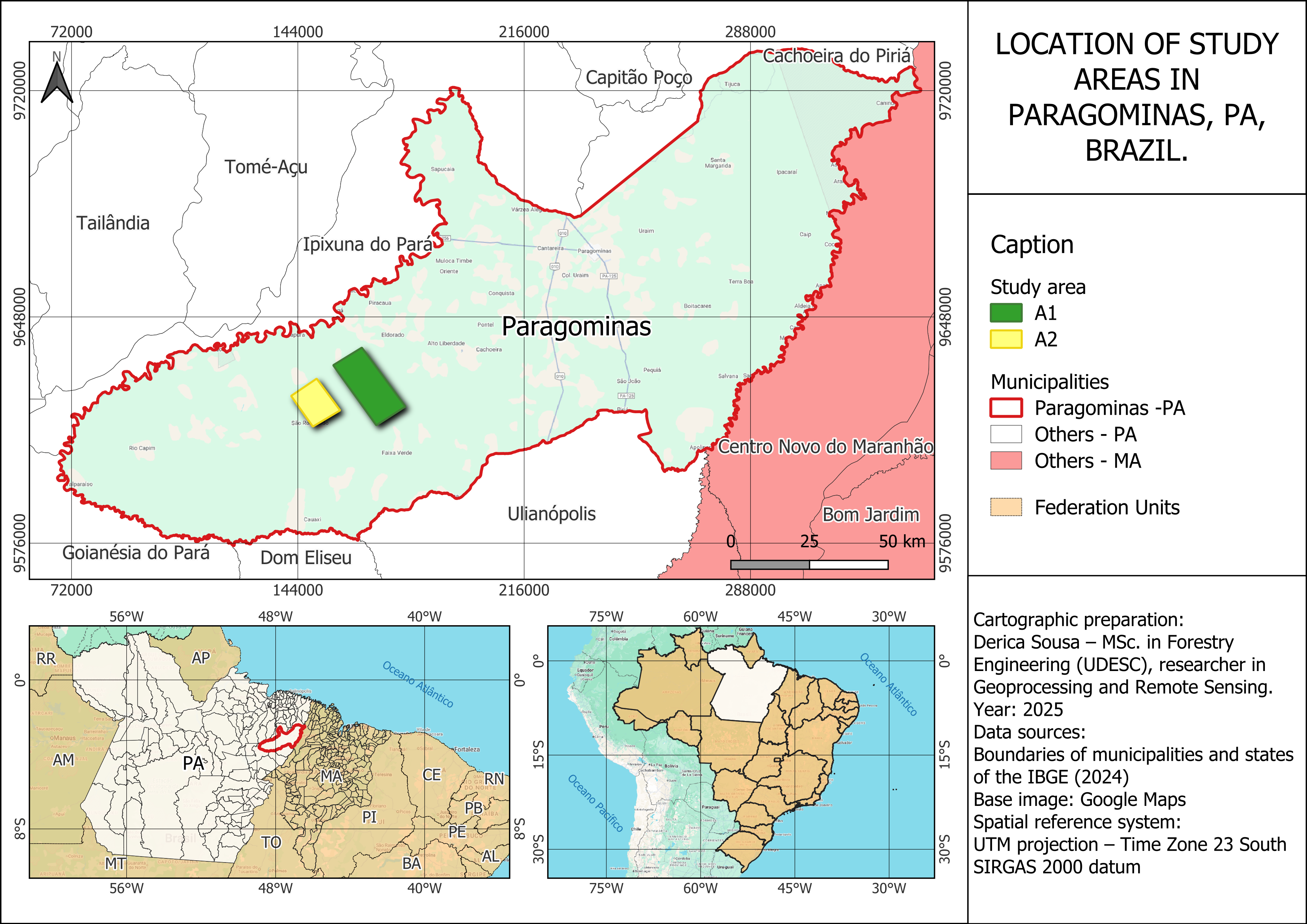 Study Area Location Map | Spatialnode
