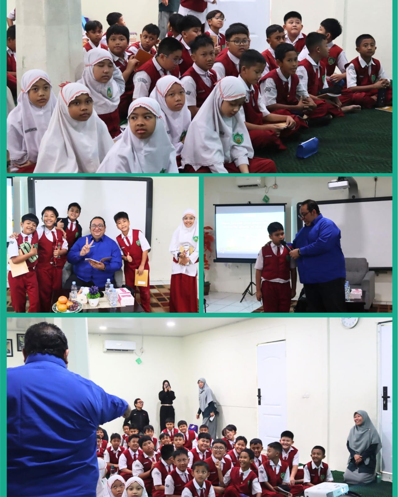 Today, I spent three hours teaching English at one of our schools as part of a special school…