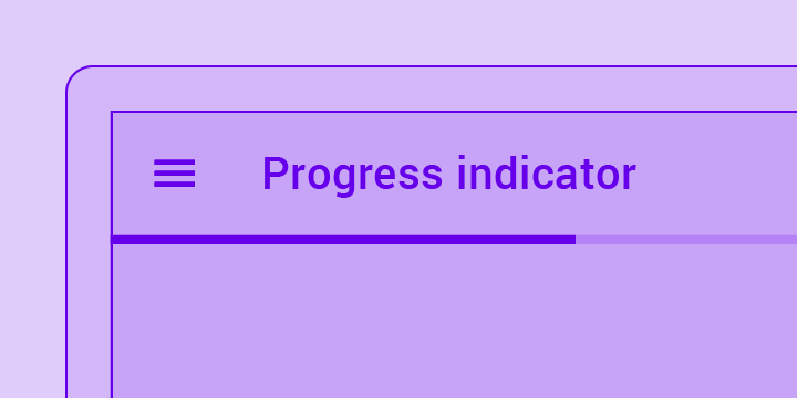 Progress indicators