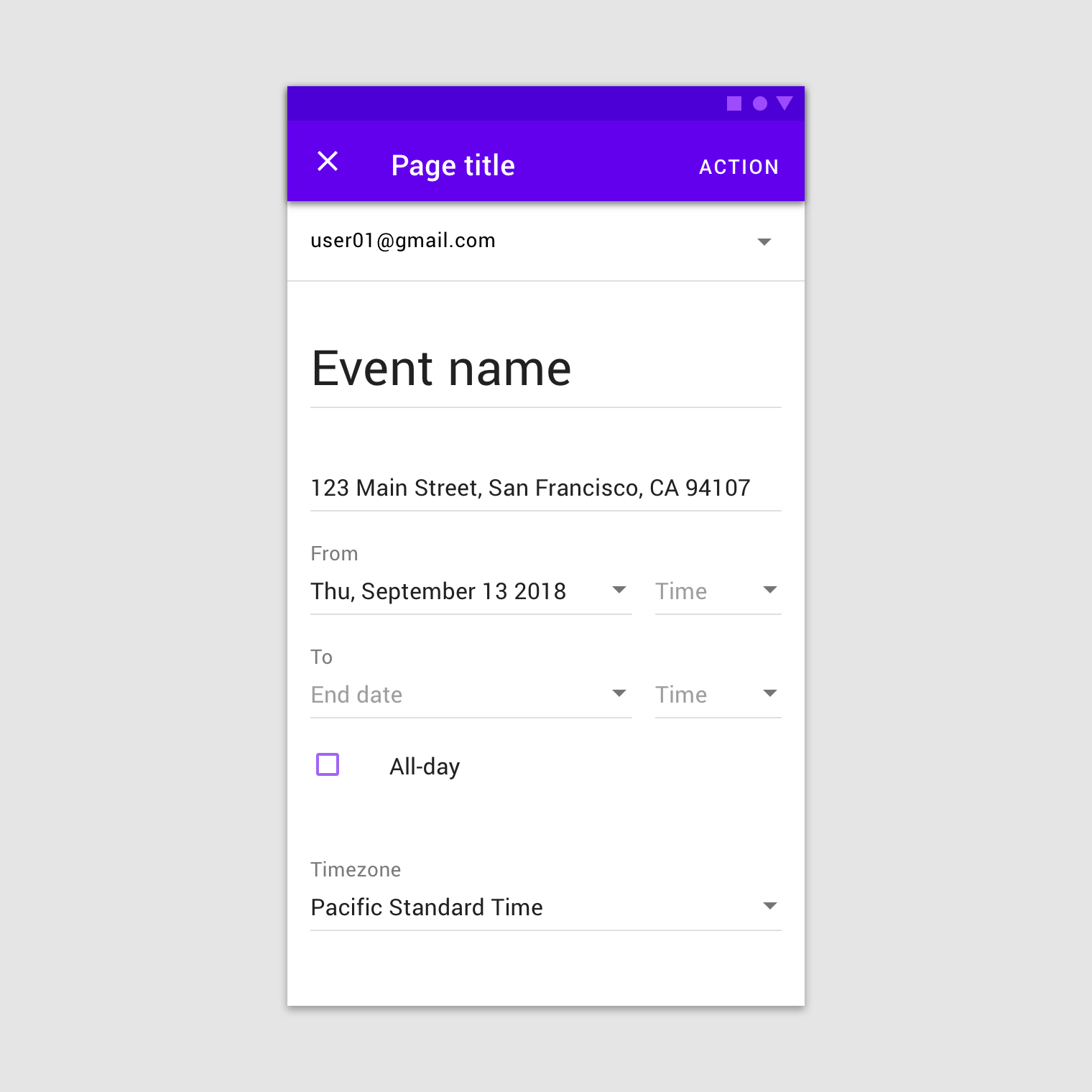 Dialogs - Material Design