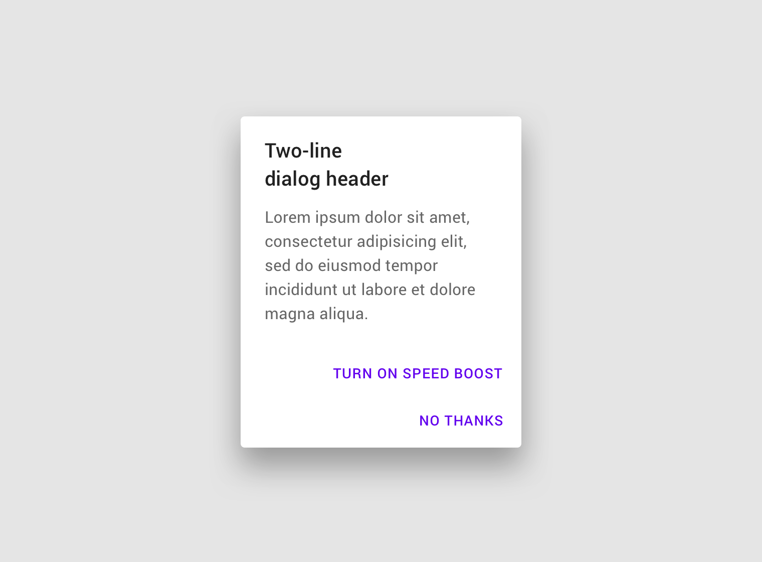 Dialogs - Material Design