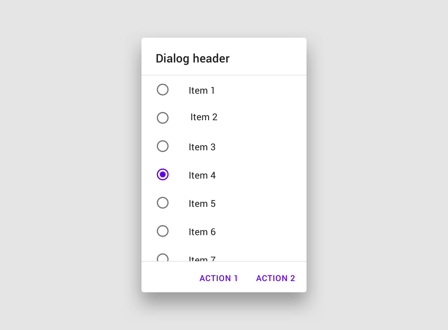 Dialogs - Material Design