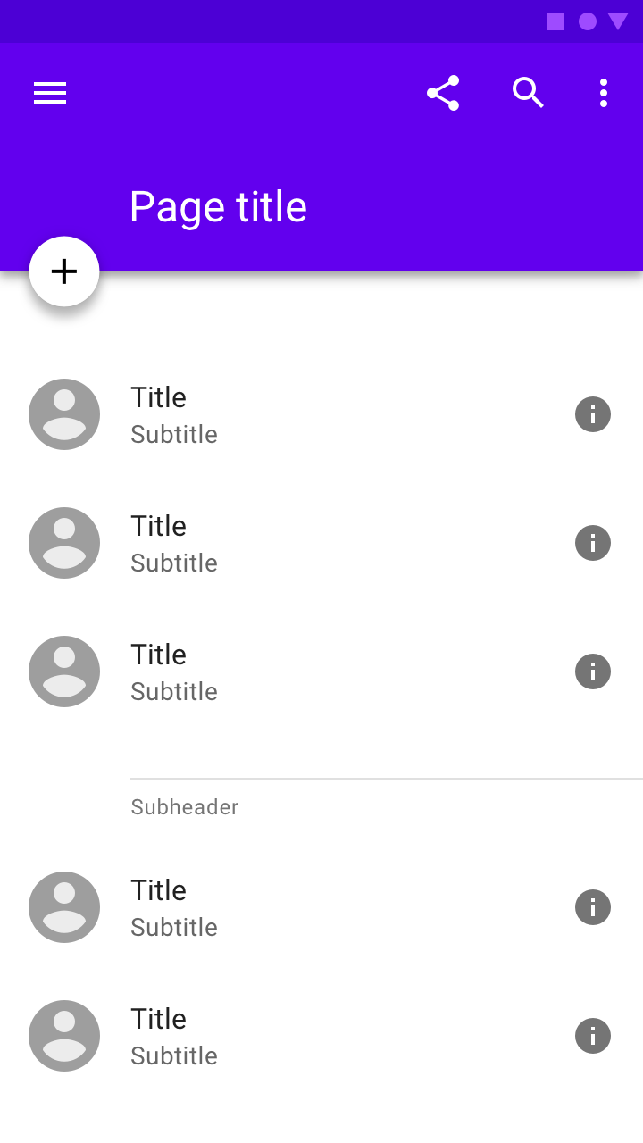 dividers material design