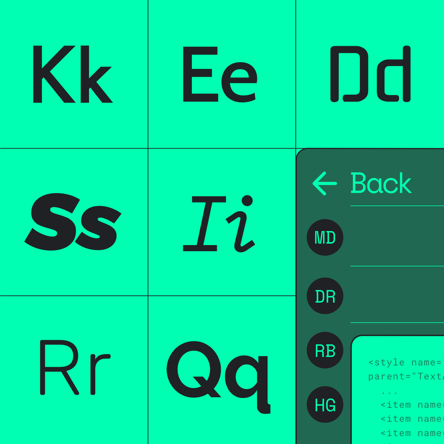 Apply custom typography