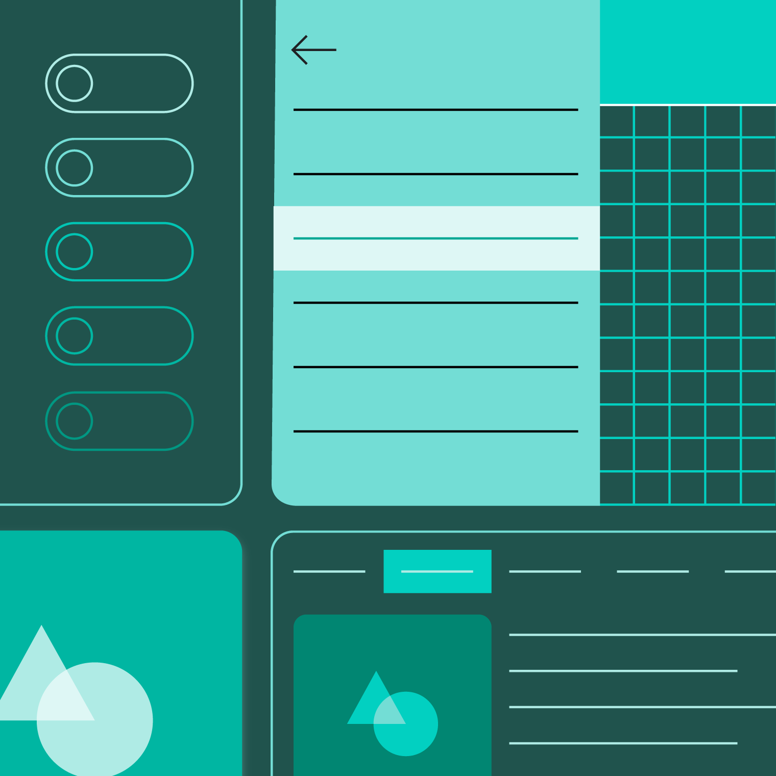 Web component catalog