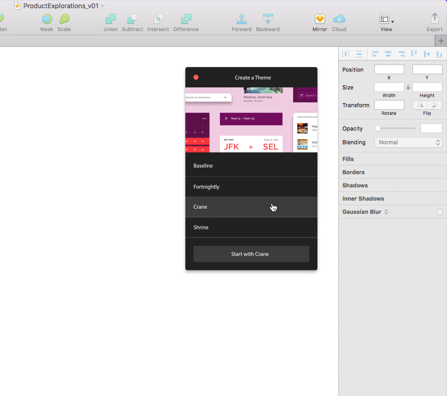 Theme Editor Home Material Design