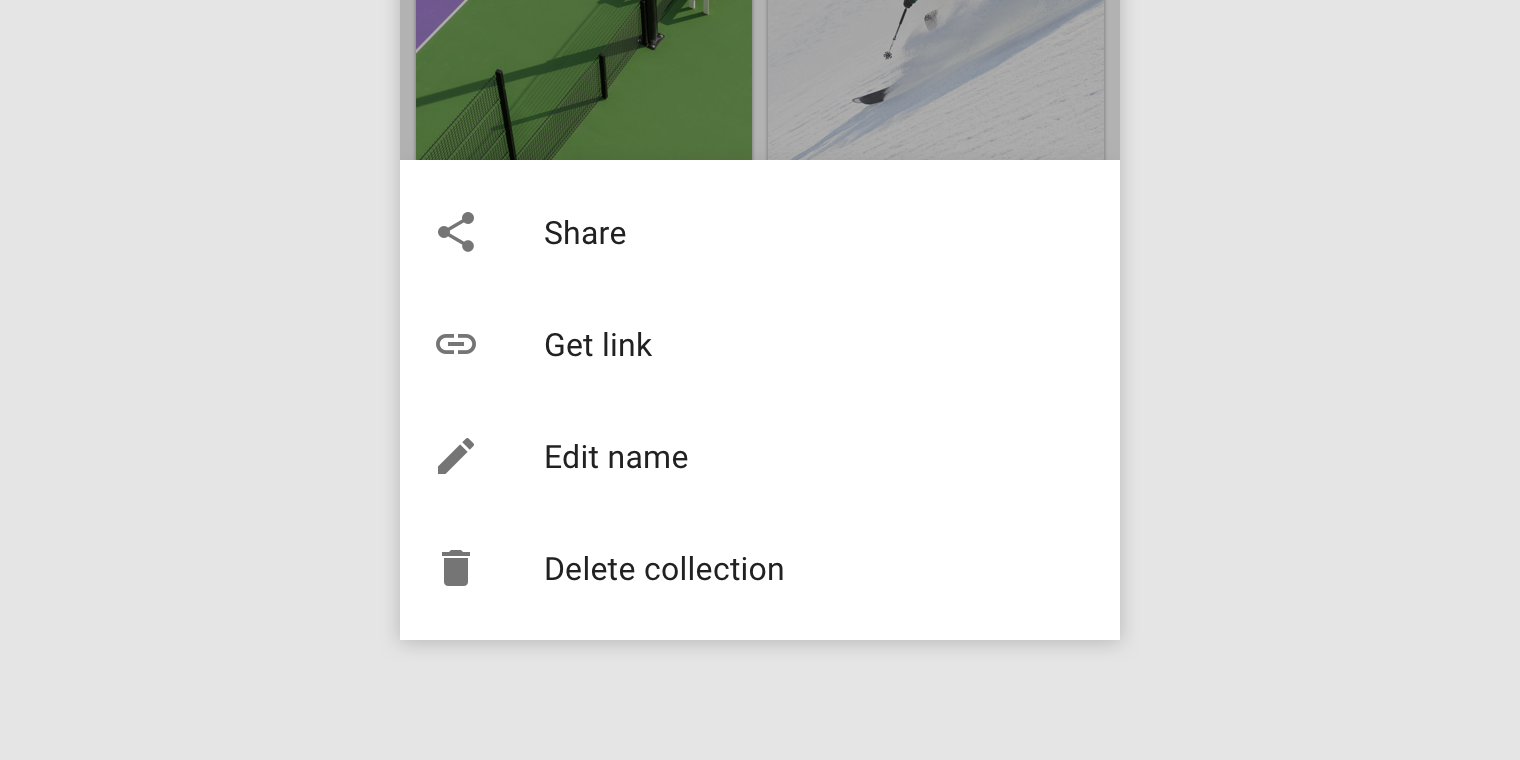 Sheets Bottom Material Design