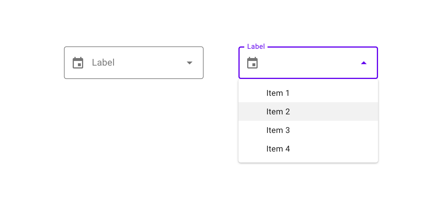 Input rounded. Выпадающий список материал дизайн. Dropdown. Drop-down list Design UI. Combobox картинка.