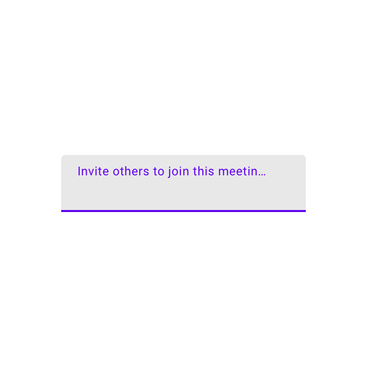 Filled text field with text hidden by ellipsis