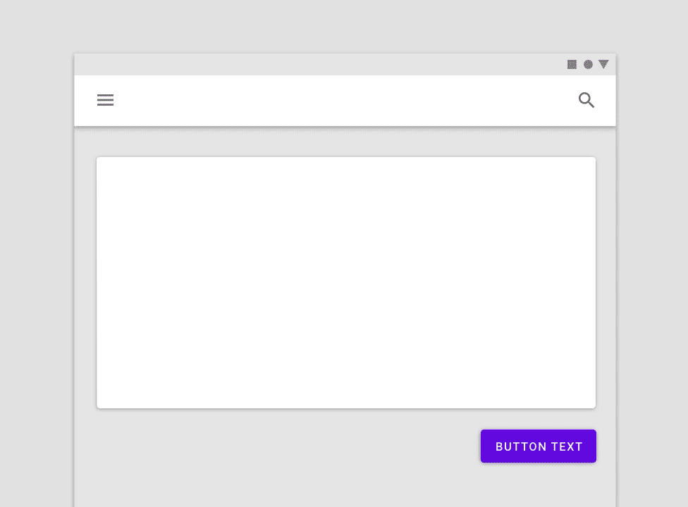 Animation of navigation drawer pushing the content to the right