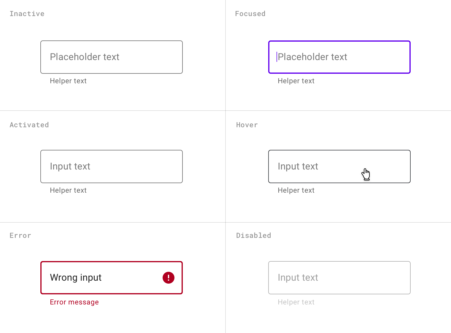 text-fields-material-design