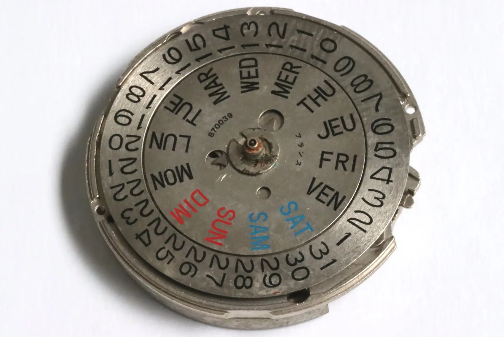 Roues De Mouvement Pour Seiko 7009A - Pièce De Rechange Pour Montre Automatique - Occasion