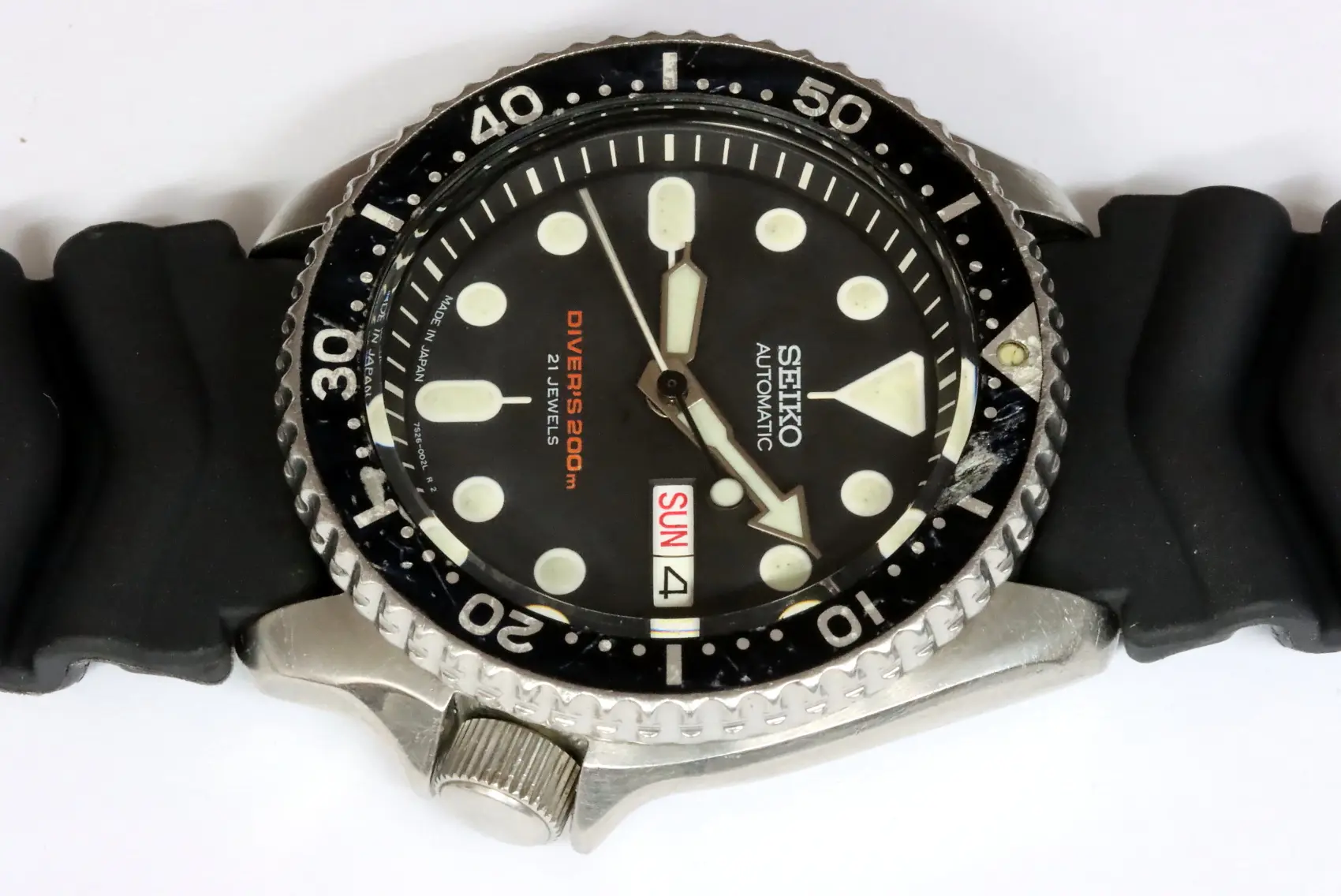 Seiko 7S26-0020 SKX007 made in Japan men's diver's watch