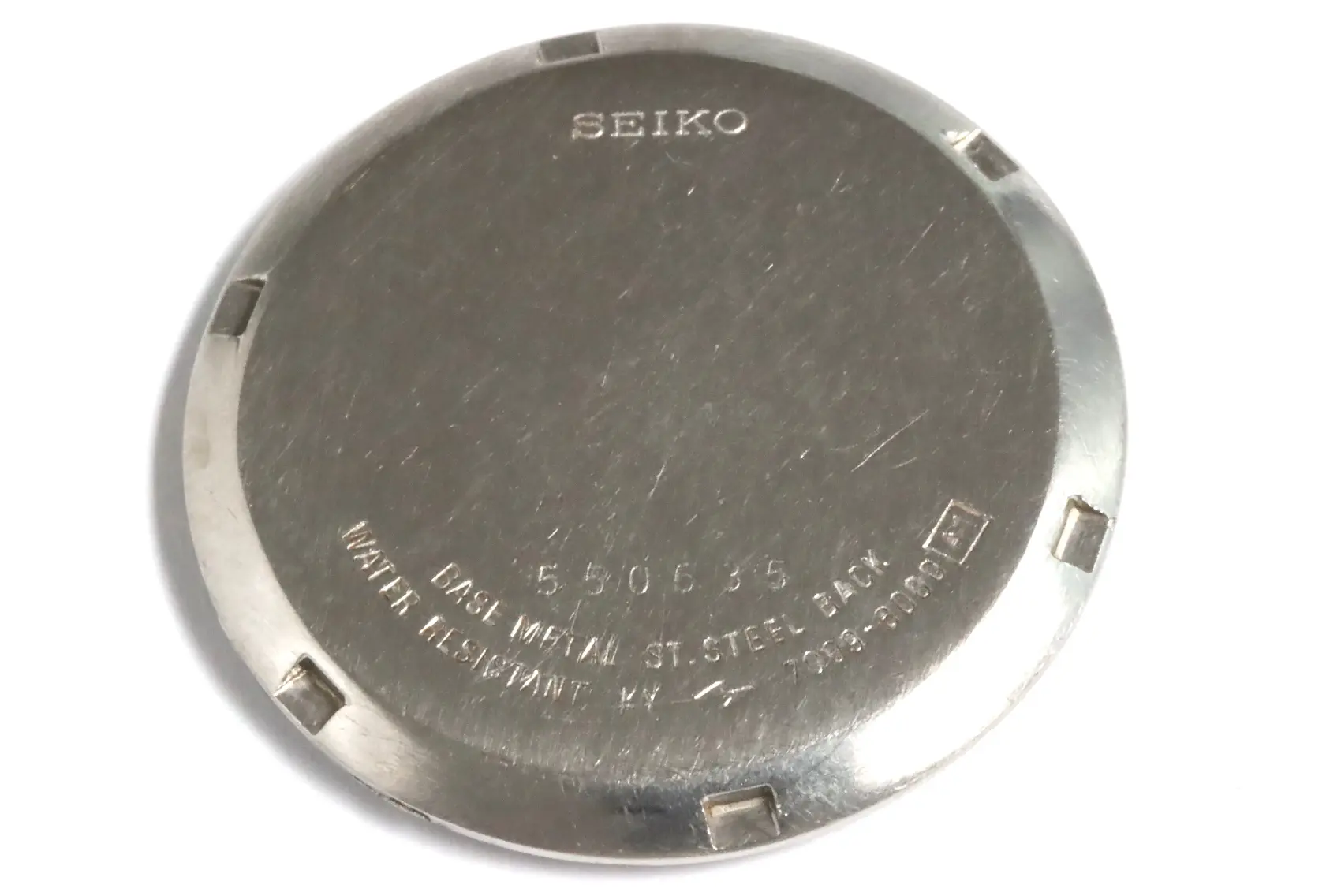 Seiko 7009-6000 men's screw case back for restore | Speedtimerkollektion