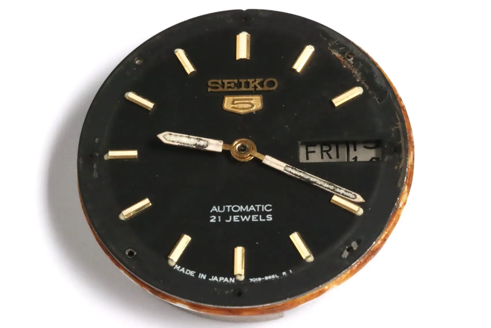 Boîtier Et Fond De Montre SEIKO 7009-821j - Pour Pièces Détachées - Occasion Bon état