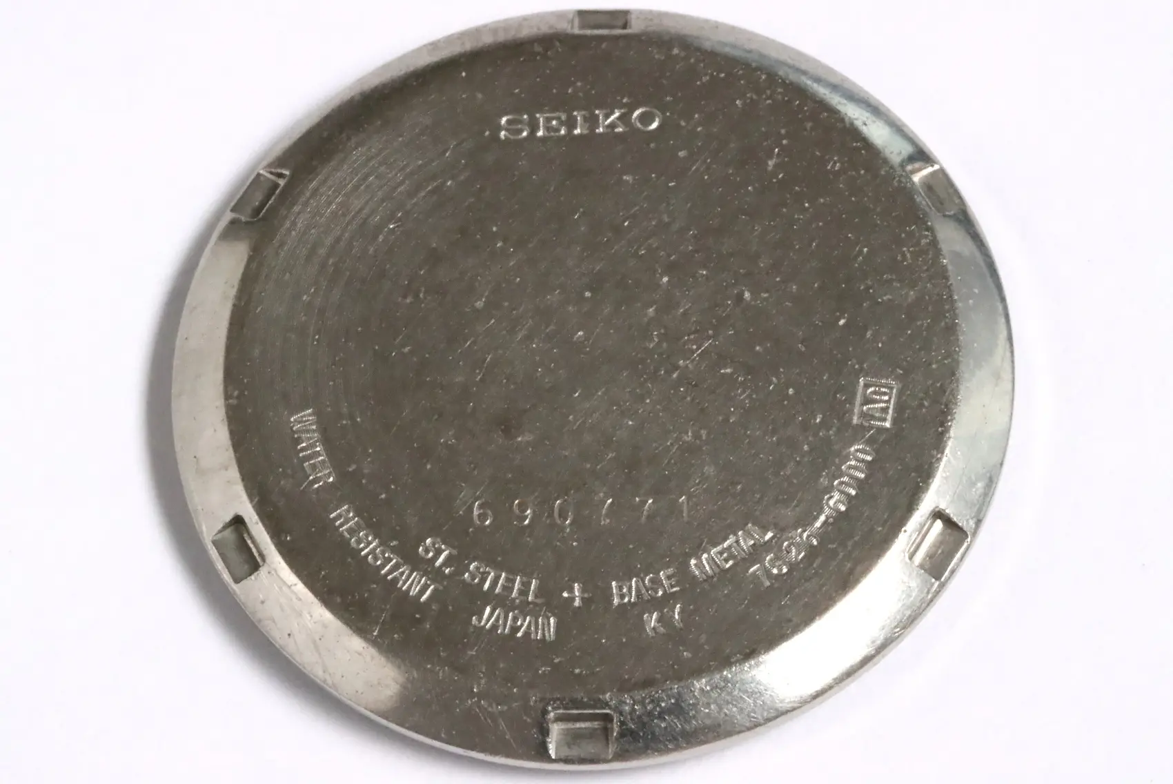 Fond De Boîtier Vissé Seiko 7S26-6000 - Pour Montre Homme - Diamètre Environ 32 Mm