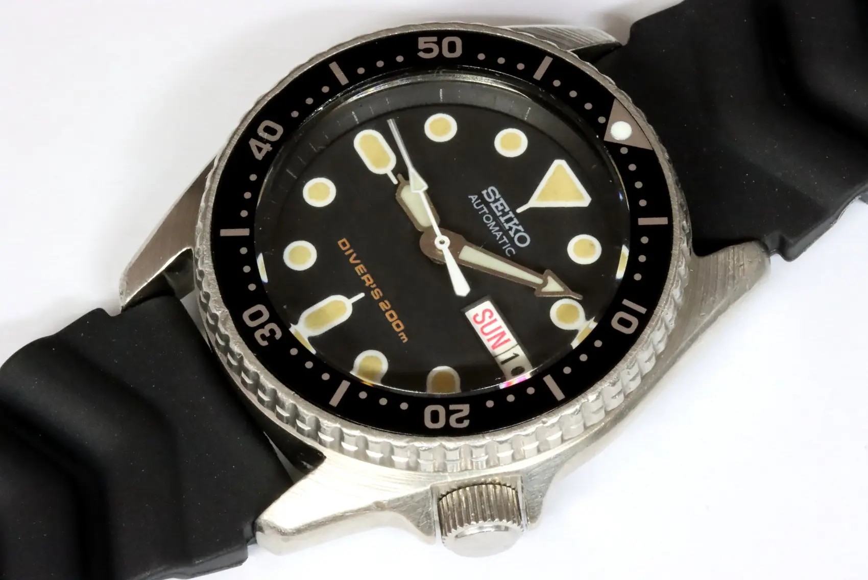 SEIKO SKX013 ブラックボーイ　7s26-0030 Seiko 7S26-0030 SKX013 midsize diver's watch | Speedtimerkollektion