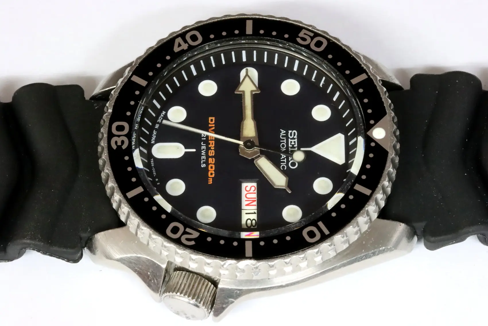 Seiko 7S26-0020 SKX007 Japanese market diver's watch