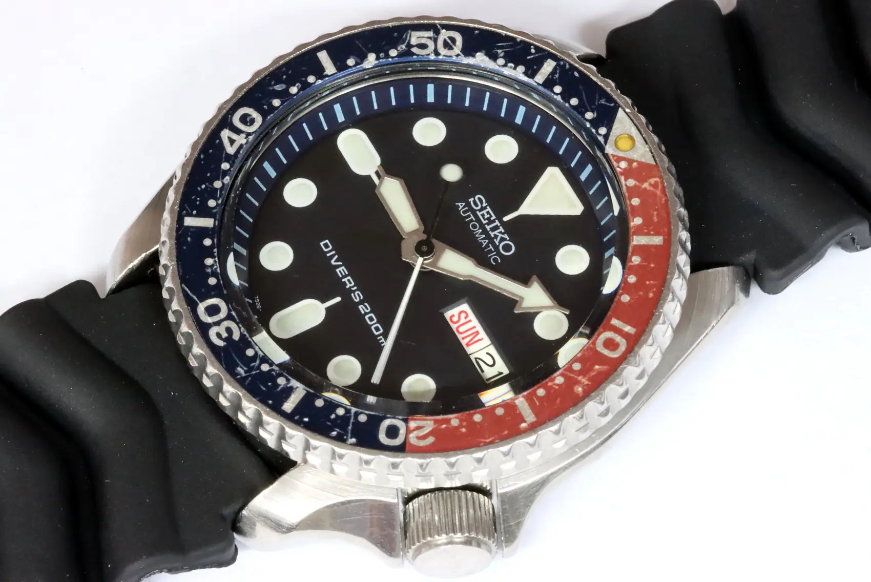 Seiko 7S26-0020 SKX007 automatic diver's watch