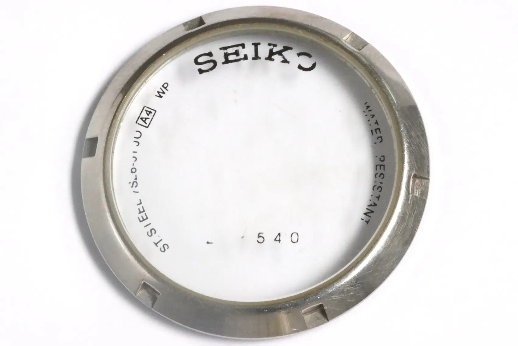 Seiko 7S26 men's crystal screw case back Speedtimerkollektion