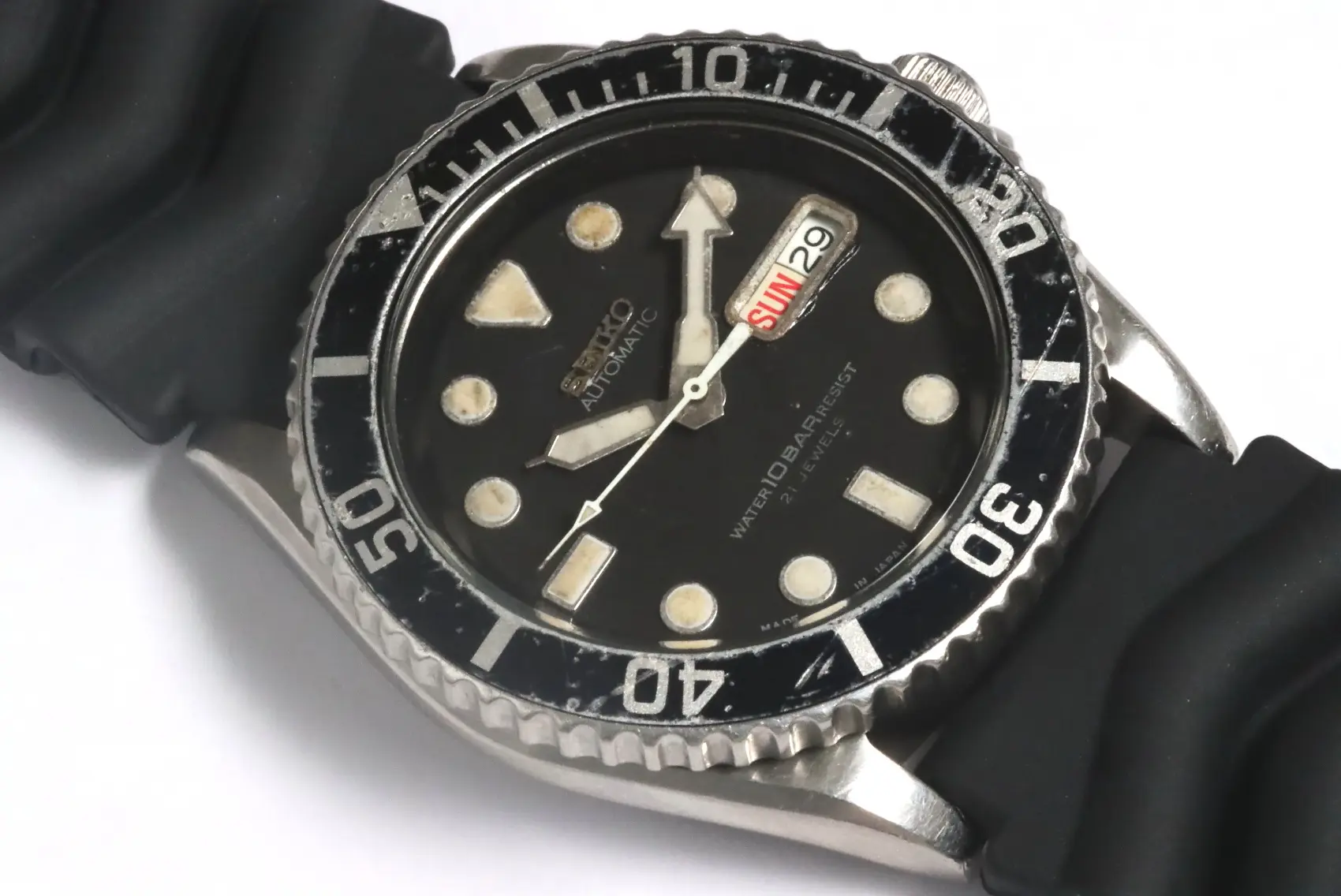 Seiko 7S26-0040 SKX031J Japanese men's diver's watch