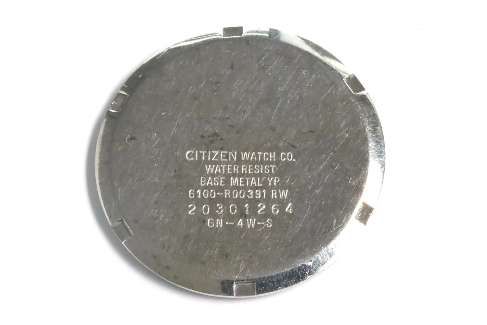 Citizen 6100 men's screw case back for spares restore ...